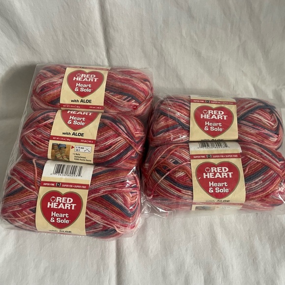 Red Heart - Heart & Sole Yarn - Picture 1 of 3